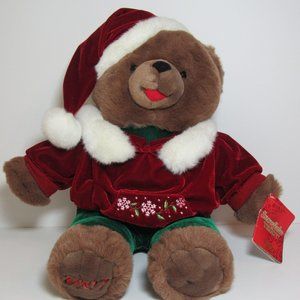 2007 Snowflake Teddy Bear Plush Christmas .